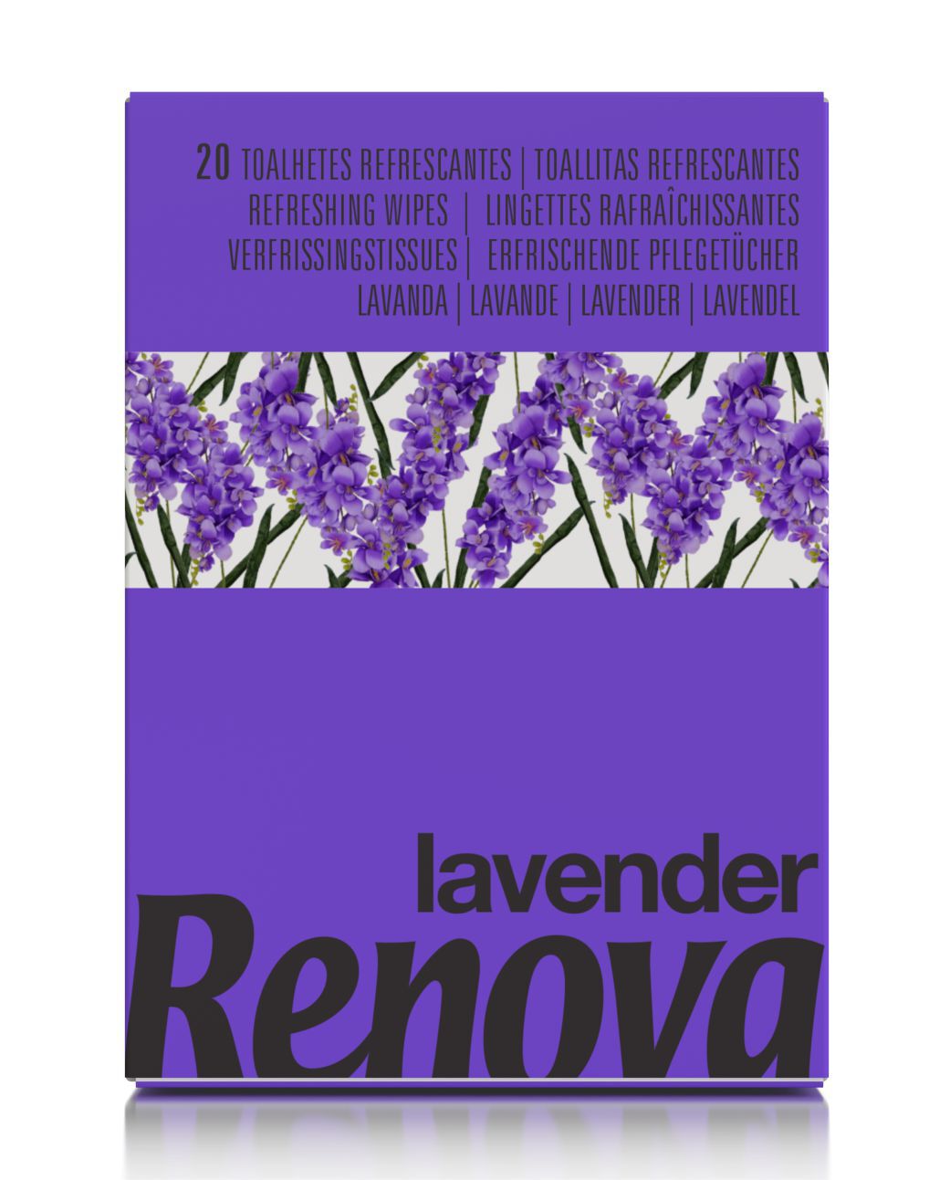 Lavender Scented Refreshing Wipes
